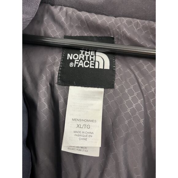 Vtg North Face Goose Down Coat XL Hyvent Mens Dark Gray Parka Jacket Winter - Picture 11 of 13